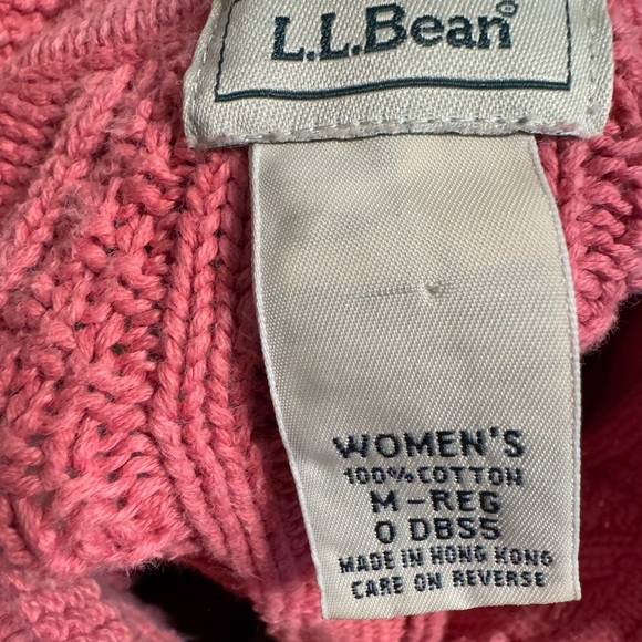 Vintage L.L. Bean Cable knit Sweater - Picture 4 of 4
